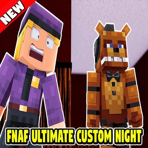 Download FNAF Ultimate Custom Night for Minecraft PE android on PC